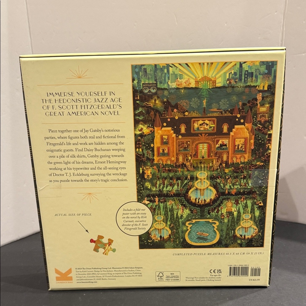 The World of The Great Gatsby jigsaw Puzzle - Picture 5 of 5